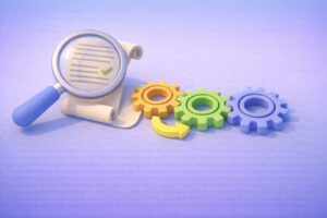 Procurement professional defining needs and writing detailed specifications for B2B purchasing excellence.