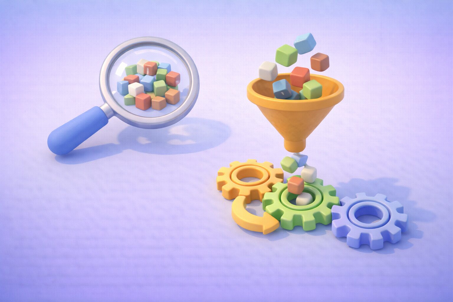 Illustration de l’analyse et du filtrage des données pour optimiser les processus opérationnels
